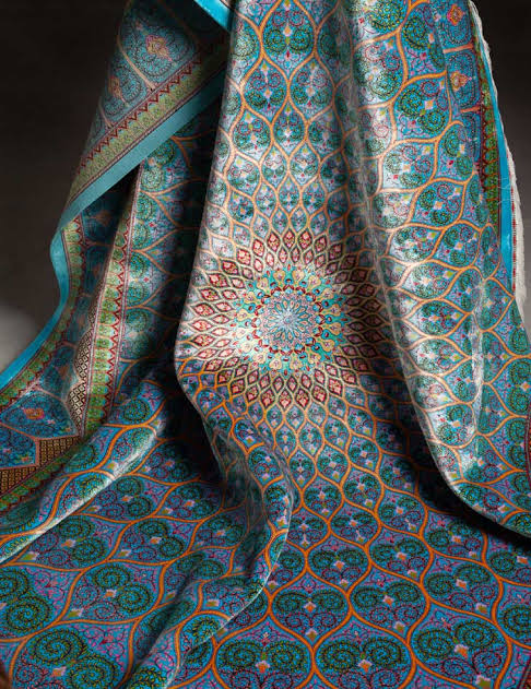 ペルシャ 絨毯 玄関　, イスファハン カーペット