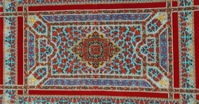 ペルシャ絨毯 クム産 シルク