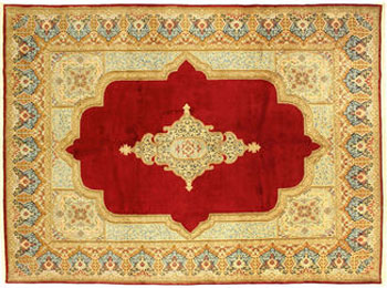 ペルシャ絨毯の素材別の買取価格相場