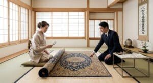 ペルシャ絨毯 買取 港区|専門鑑定士による出張査定